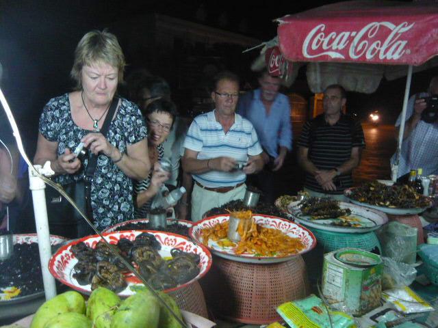 I Battambang blev vi beskjutna av 4