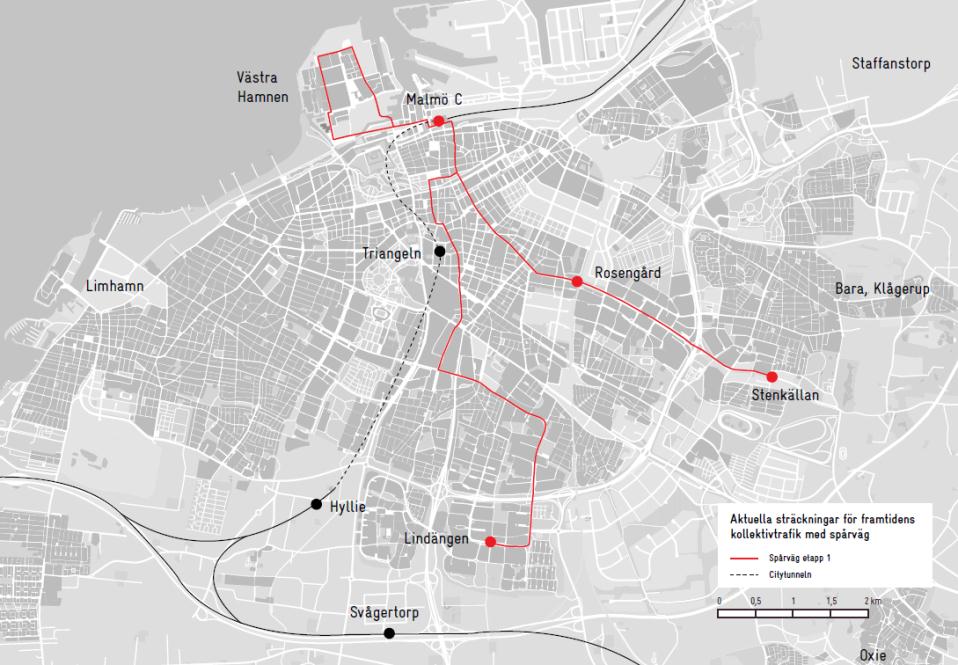 3. Hur kan en spårväg påverka attraktivitet, nyttor och tillväxt i Malmö, Lund, Helsingborg och i regionen? Vad skapar attraktivitet? Vilka nyttor kan uppstå?