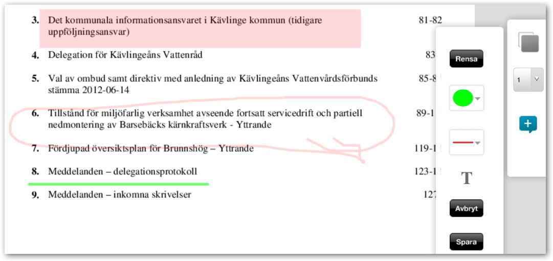 Visa eventuella tidigare versioner av dokumentet samt övriga dokument i ärendet Bläddra till önskad sida Öppna meny för att kunna redigera i