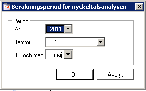 Bild 79: Beräkningsperiod grundinställningar Bild 80: Beräkningsperiod utökade inställningar Rapportslag Samma som Förbrukningsrapporter. Se Inställningar förbrukningsrapporter.