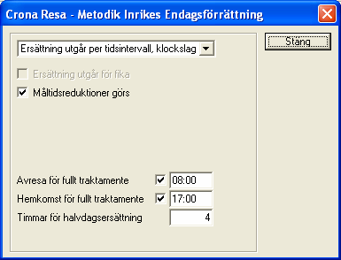 Resereglemente Çrona Resa över en måltid eller om man inte kan visa upp ett kvitto utgår normalt ingen ersättning.