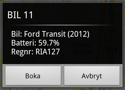 finns för Android föll sig valet att använda det självklart. För att ytterligare förenkla sökningen av bilar ska valet att söka via den inbyggda GPS:en finnas tillgängligt.