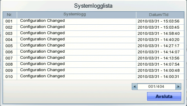 24 Installation 3 Installation Visar systeminformation För att se systeminformation: 1. Tryck på INFO knappen eller klicka på ikonen i verktygsfältet.