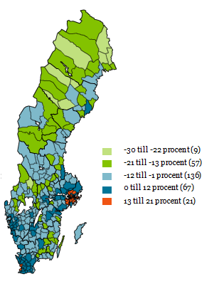 Arbetsmarknadsutsikter 2013 för Stockholms län 29 äldre än 64 år växer, men minskningen är inte lika skarp som för riket.