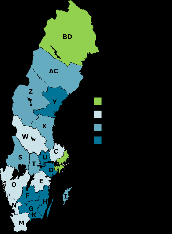 Arbetsmarknadsutsikter 2013 för Stockholms län 47 Tabell- och diagrambilaga Andel av arbetsställen som bedömt ökning av efterfrågan på sina varor/tjänster minus andelen arbetsställen som bedömt