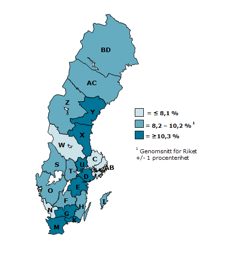 Arbetsmarknadsutsikter 2013 för Stockholms län 49 Bild 2: Totalt inskrivna