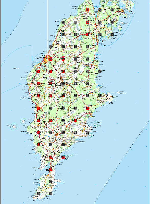 lämnades sedan in till viltvårdaren på Gotlands Skarpskytte och Jägaregille som sedan skickade vidare data till mig.