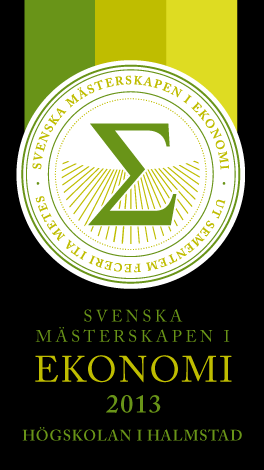 Svenska Mästerskapen i Ekonomi 2013 Instruktion lokal deltävlingstentamen Utskickad av Högskolan i Halmstad för att användas under perioden 11 mars till 17 mars 2013. Tentamen är anonym.