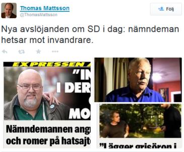 Mest inflytelserika aktörerna Huvudsakligen är det journalister som driver debatten i sociala medier och framförallt då på Twitter.