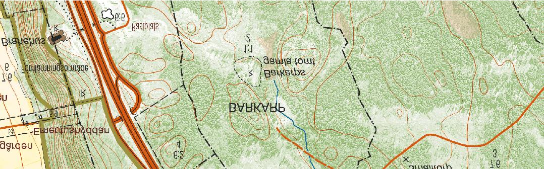 Bilaga 1 Naturreservatet Berget Tillhör Länsstyrelsens beslut, dnr 1 2 1:10 000 Naturreservatets gräns Föreskriftsområde B3