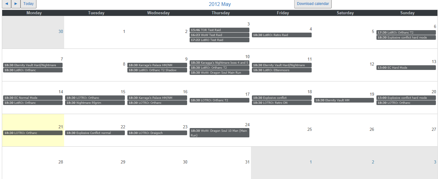 möjliggöra snabb och direkt kommunikation vid mer krävande quests med 3-12 spelare i.