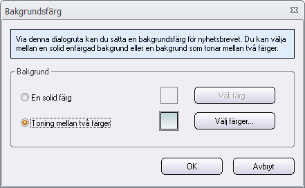 18 SamLogic MultiMailer - Hjälp I listan visas vilka avsändarprofiler som är skapade och genom att markera en profil och sedan trycka på knappen Välj väljer du vilken profil som ska användas till