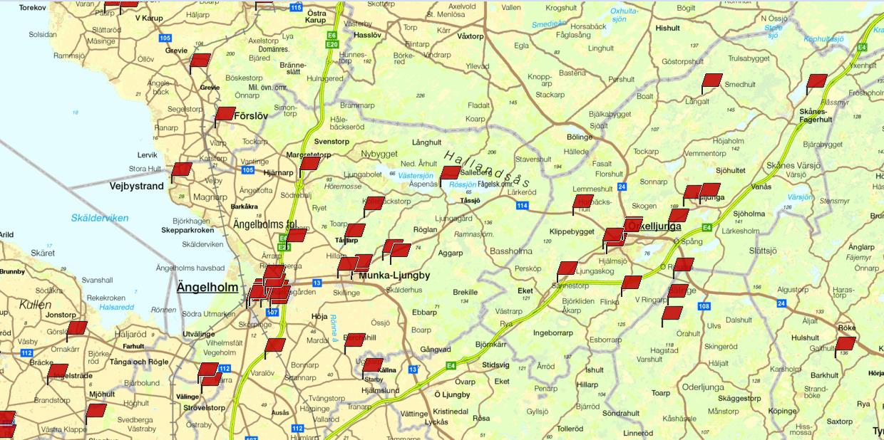 Bilbränder Räddningstjänsterna i Skåne nordväst deltar sedan sommaren 2012 i ett projekt som kallas bilbrandsprojektet.