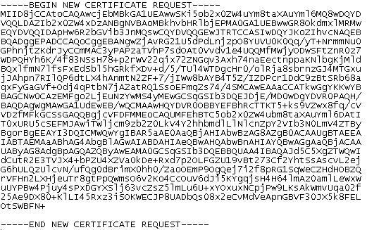 3.3.4.2 Begär certifikiat När Active Directory Certificate Services har installerats på datorn samt startats om går det att komma åt serverns hemsida för att begära ett certifikat.