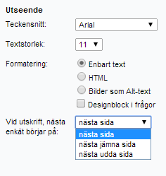 Om du har enkäter med filter som skapats på det tidigare sättet, kommer en Filter-flik att bli synlig bredvid Filter och villkor-fliken.