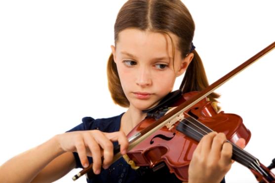 violin är ett stråkinstrument som även kallas fiol. Violin är det minsta och ljusast klingande violininstrumentet. En violin har fyra strängar som är stämda i olika tonhöjder.