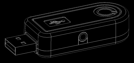 USB-port knappanslutning Installation av USB-mottagaren Med produkten levereras en mottagare som kopplas till datorns USB -port. Mottagaren fungerar när den har kopplats till USB-porten.