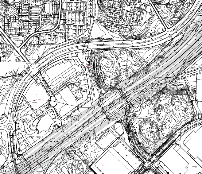 Utdrag ur detaljplanen för Förbifart Stockholm, samrådsförslaget.