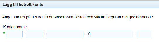 Hantering av listan över betrodda konton Steg för steg för att lägga till ett konto i listan över betrodda konton För att lägga till ett konto i listan över betrodda konton, utför följande steg från