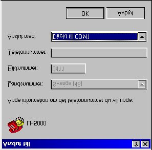 LH 5000 BRUKSANVISNING GENERELLA FUNKTIONER INSTALLATION AV HYPERTERMINAL -PROGRAMMET (WINDOWS 9X) Windows 95/98 innehåller 2 program som kan användas till överföring och utskrift av uppdragen.