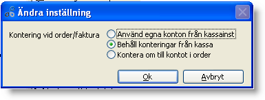 217. Flytta med kvitttext. Om kvitttexten skall kpieras till rdern eller ej. 2729. Fråga inte m rder ska redigeras. Sätt denna till På m du vill kunna redigera rdern direkt efter att kvittt flyttats.