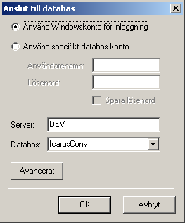 Icarus DB klient programmet Icarus DB klient programmet används för att presentera larm / meddelanden.