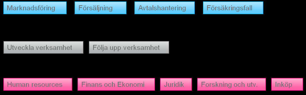 Förmågor Verksamhetens komponenter något som uttrycker vad en verksamhet