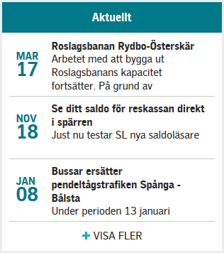 Fyll efter det på med text som ska synas. Detta i fälten Rubrik, Ingress samt i fältet Bild. 2.5.