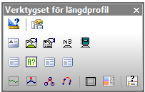 Ritning - profil Vänstermusklicka på ikonen för projekthantering och välj Tryck <Öppna>. 4201-4299 är avsedda för profilritning.