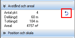 Klicka i kartvyn för att skapa brytpunkter.