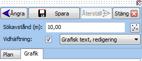 Man kan sätta ut punkter i kartan som kan överföras till en GPS, s.k. besökspunkter. Sätt ut besökspunkter genom att klicka på knappen Skapa besökspunkter i menygruppen GPS.