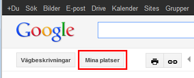 Starta en webbläsare t.ex Internet Exporer/Firefox/Google Chrome och surfa till www.google.se och logga in på ditt Google konto.
