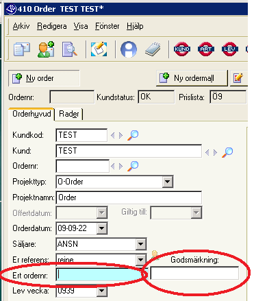 ScenarioR5 Vi har skickat fel produkt Tyvärr blir det väldigt struligt i Pyramid när vi har skickat fel, och det krävs lite fix i Pyramid för att rätta till detta. Men genom att skriva in.