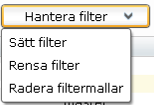 Med knappen Visa Nästa i nedre högra hörnet kan man bläddra till äldre händelser som inte får plats i listans första sida.