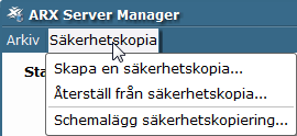 Baud rate Den hastighet som modemet arbetar efter. Grundinställning är 115200 baud. COM-port Den kommunikationsport som modemet är kopplat till.