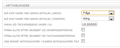 Kunna sätta fakturadatum och förfallodatum i bulk Två nya funktioner har tillkommit i söklistorna med fakturor: Skriv ut fakturor Spara som definitiv och skriv ut fakturor: samma som att spara