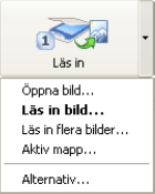 Att växla mellan fönster: Tryck CTRL+TAB. Tryck ALT+1 för att aktivera Uppsättningfönstret. Tryck ALT+2 för att aktivera Bildfönstret. Tryck ALT+3 för att aktivera Textfönstret.