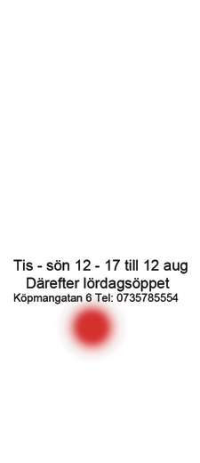 stängt. Tel 0417-30438 www.thomasdrejare.com Vitaby Fågeltofta Sankt Olof Ateljé Brännorna Onslunda Vernissage fredag 20 juli 11-17 i konstnärens närvaro. utställningen pågår tom. 6 augusti.