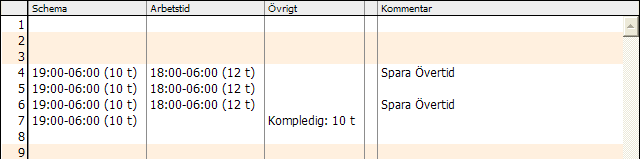 Ett giltigt anställningskontrakt för den aktuella löneperioden saknas. Gå till den anställde (dubbelklicka på den anställdes namn) och kontrollera anställningskontraktet.