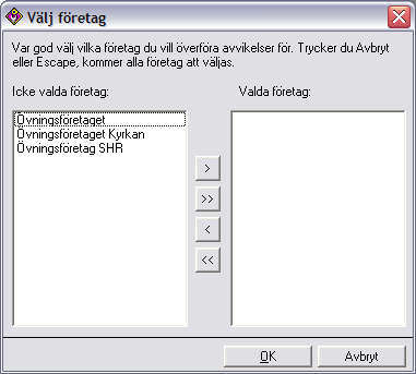 Har användarna lagt in kommentarer till sina tidregistreringar i PA-intranet kan du välja att föra över dessa genom att markera Ta med anmärkning från PA-intranet till anmärkningsfältet i HogiaLön.