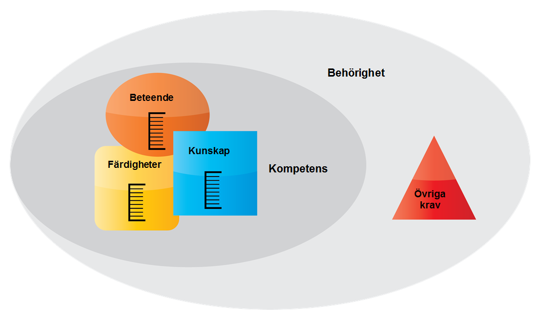 alltså learning outcomes. För att bedöma lärande har EQF delats upp i tre kategorier, nämligen kunskap, färdighet och kompetens (European Commission, 2013).