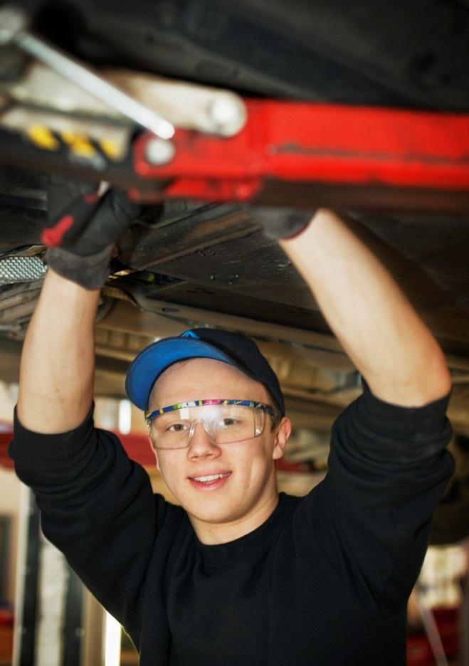 MOTORBRANSCHEN I LÄNET I Uppsala län är behovet av ny personal inom branschen stort.