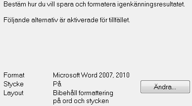 Readiris TM 14 - Användarhandbok Bild, steg 4: När du har valt inställningar klickar du på Nästaoch sedan på Gå för att börja bearbeta dokumenten.