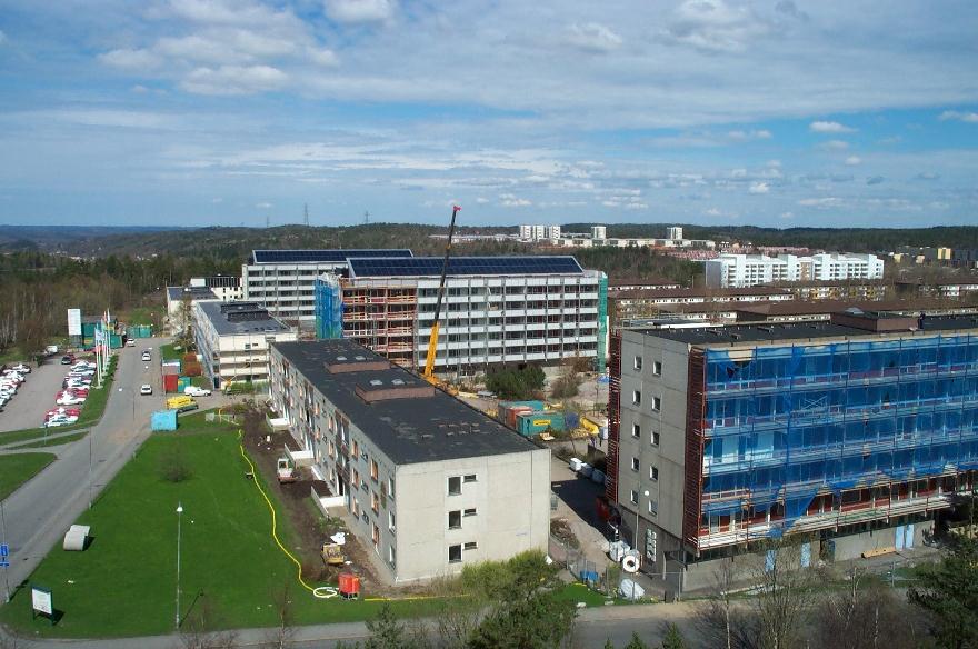 Gårdsten ~500 flats ~1400 m 2 solar panels