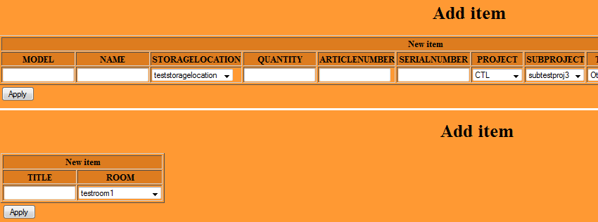 Kod 8 SQL-fråga för borttagning av ett objekt ur databasen. Precis som på tabellhanteringssidan så omdirigeras en användare med otillräcklig behörighetsnivå till loginsidan, dvs.