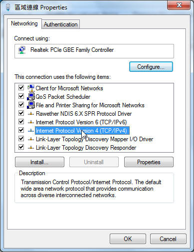 B. Ställ in TCP/IP-inställningarna för att automatiskt erhålla en IP-adress. Windows 7 1.