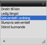 Fördelning av samtal Administratören bestämmer hur samtalen ska fördelas mellan telefonisterna. Om en telefonist inte svarar går samtalet till kön efter cirka 20 sekunder.