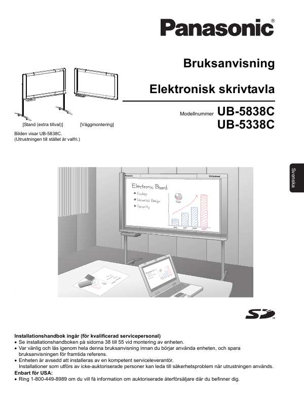 Du hittar svar på alla dina frågor i instruktionsbok (information, specifikationer,