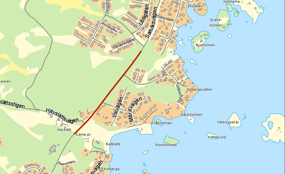 0882 2014-00009 Oskarshamns kommuns lokala trafikföreskrifter om hastighet på Saltviksvägen; beslutade den 19 maj 2014. Oskarshamns kommun föreskriver med stöd av 10 kap.