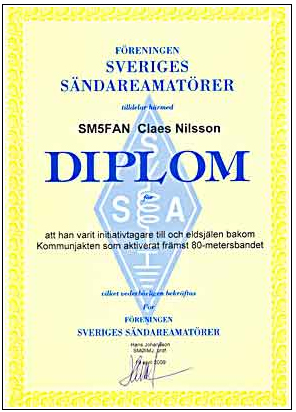 KommunJakten tilldelades ELDSJÄLSSTIPENDIUM på SSA årsmöte i april 2009 Det är inte utan en viss känsla av stolthet och värme inombords, att jag och vår klubb fått den uppmärksamheten och